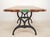 Handcrafted 5.7 Ft. Live Edge Walnut River Iron Brooklyn Legs Dining Table For Sale - Image 4 of 9