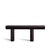 Contemporary Console Table in Dark Aubergine by Aldo Bakker for Karakter For Sale - Image 3 of 16