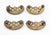 Mid 20th Century Set of Vintage Victorian Brass Bail Drawer Pulls For Sale - Image 5 of 6