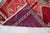 1950s Pink Turkish Hand-Knotted Runner Rug, Extra Long Narrow Hallway Decor 2x14 Ft Approx For Sale - Image 16 of 17