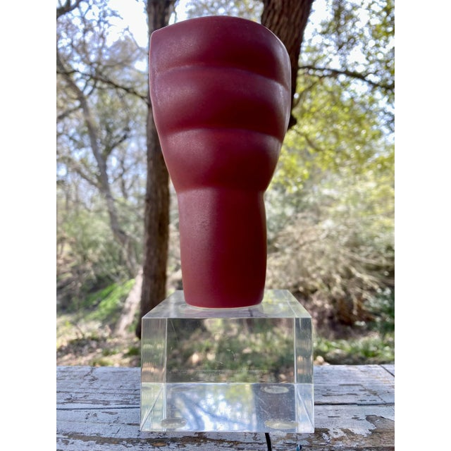 Memphis Group Postmodern Face Vase by Donna Polseno For Sale - Image 4 of 11