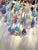 2020s Huge Scenographic Multicolor "Drops" Murano Glass Chandelier by Simoeng For Sale - Image 5 of 7