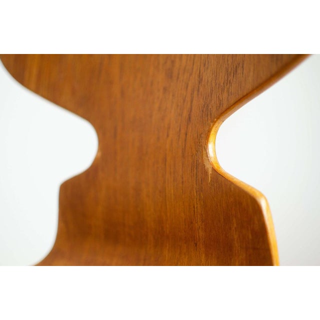 1950s First Edition Ant Chairs by Arne Jacobsen for Fritz Hansen, Set of 4 For Sale - Image 5 of 10