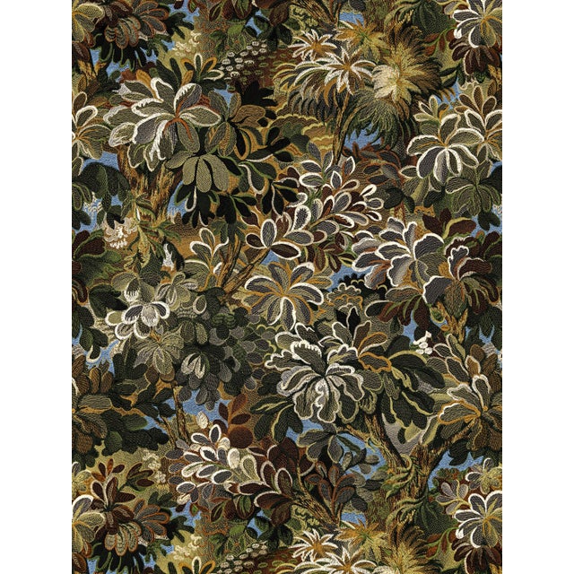A lush, foliage-filled garden in Connecticut inspired the remarkable Ridge Edge tapestry, now reimagined as an embroidered...