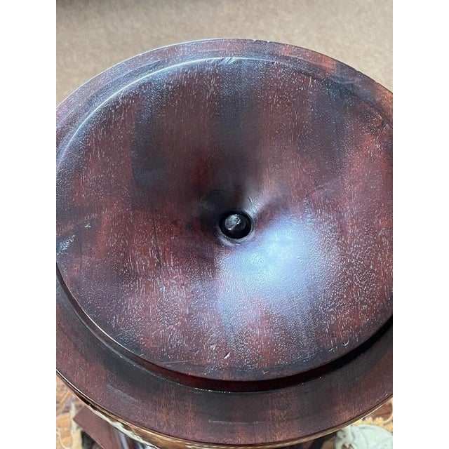 Victorian Inlaid Mahogany Cutlery Urns, Set of 2 For Sale - Image 10 of 11