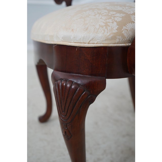 Set of 6 Thomasville Mahogany Dining Room Chairs For Sale - Image 13 of 18