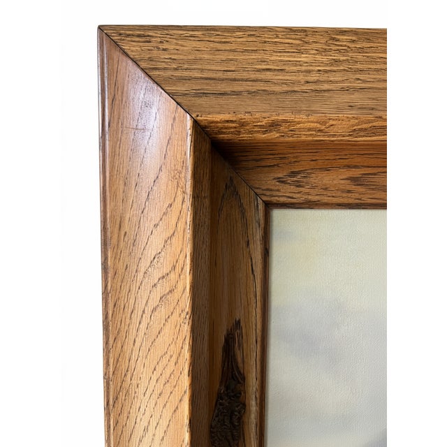 Mid 20th Century Mid 20th Century Thomas Tyrwhitt-Drake, Master of the Bicester and Warden Hillfoxhounds Reproduction Paining With Ornate Wood Frame For Sale - Image 5 of 15