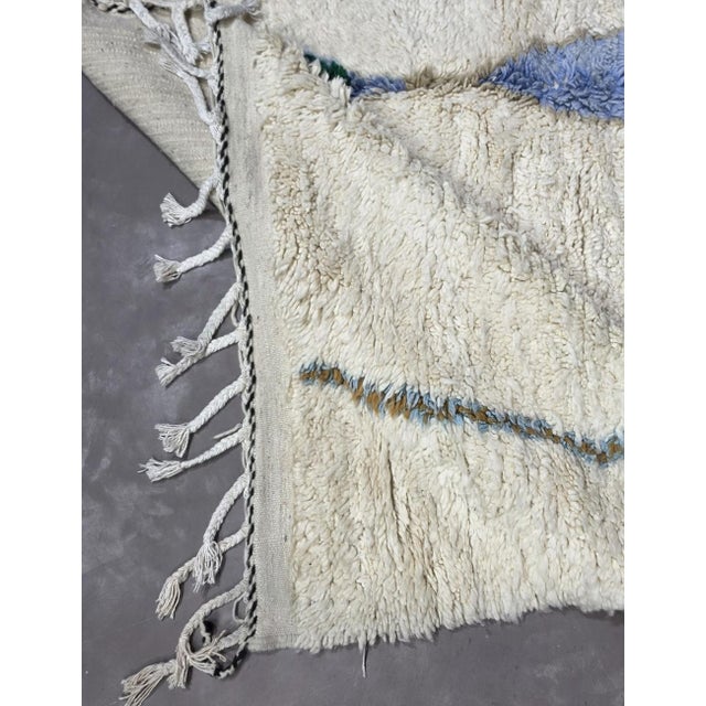 Moroccan Diamond Plush Rug – Soft Handmade Berber Wool Carpet This handmade Moroccan diamond rug combines minimalist...