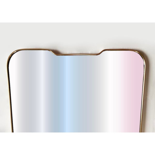 Vintage High Shield Mirror, 1970s For Sale - Image 3 of 11