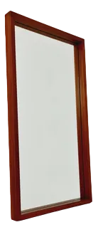 Mid-Century Modern Danish Wall-Mounted Mirror, 1960s