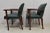 Set of Beech Mahogany Bridge Armchairs, 1940s For Sale - Image 17 of 18