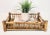 Camel Mid-20th Century Organic Modern Bamboo Tray For Sale - Image 8 of 8