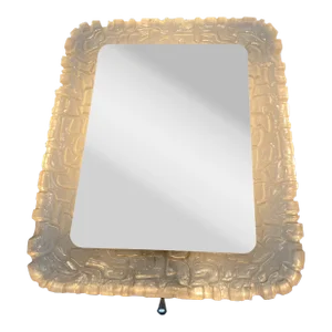 1960’s Illuminated Wall Mirror With Acrylic Frame.