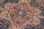 1980s Shabby Chic Persian Tabriz Tan/Blue Wool Rug - 9'9'' X 13'0'' For Sale - Image 5 of 9