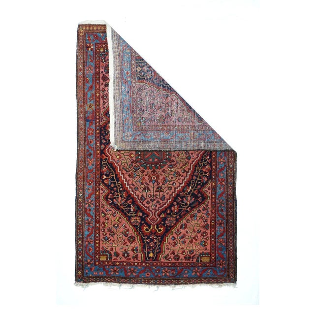 Traditional Antique Malayer Rug 3'2'' X 5'1'' For Sale - Image 3 of 10