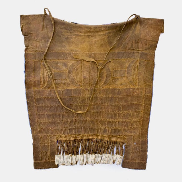 Early 20th Century Ndebele Beaded Liphotu Married Women's Apron Sidley Collection For Sale - Image 9 of 11