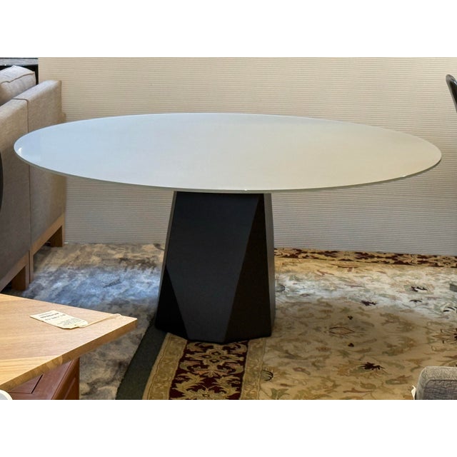 Taupe Gianluigi Landoni for Sovet Italia Deod Dining Table, 67 Inch For Sale - Image 8 of 18
