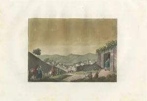 Ferrario, The Tomb of Lazarus, 1831, Print on Paper