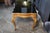 Antique Italian Baroque Venetian Walnut Burl Black Top Glass Dining Table Desk For Sale - Image 15 of 18