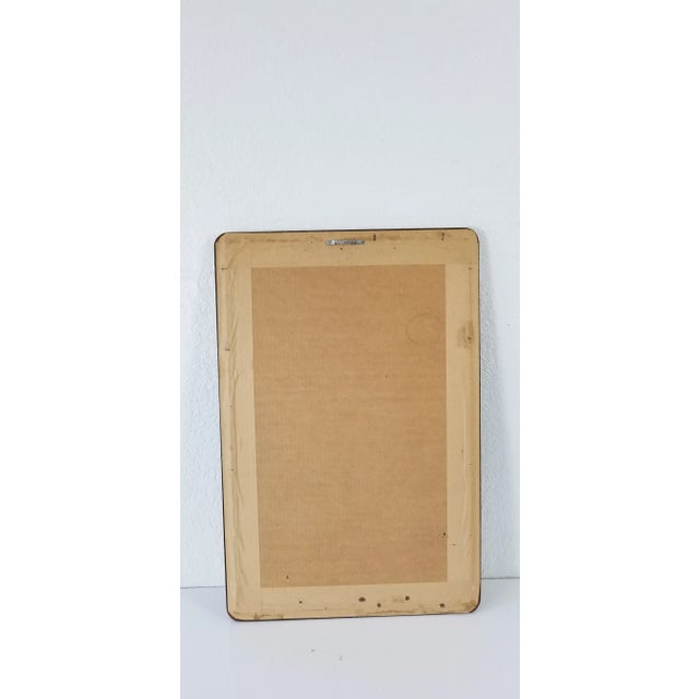 Glass 1980s Rub Val Surrealist Abstract Female Painting For Sale - Image 7 of 8