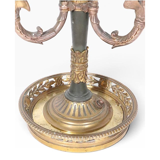 Vintage French Bouillotte Table Lamp For Sale - Image 18 of 18