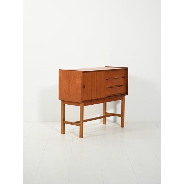 Scandinavian Entrance Sideboard, 1950s For Sale - Image 3 of 11