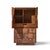 Lane Staccato Brutalist Mid Century Walnut Armoire Highboy Dresser For Sale - Image 9 of 10