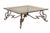 Baroque Style Wrought Iron and Glass Low Table, 20th Century For Sale - Image 11 of 11