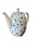 Vintage Arzberg Porcelain Teapot – Blaublüten (Blue Blossom) – Designed by Dr. Hermann Gretsch – German Mid-Century Porcelain For Sale - Image 10 of 14
