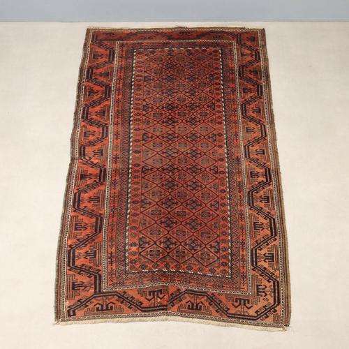 Middle Eastern Beluchi Rug For Sale - Image 3 of 8