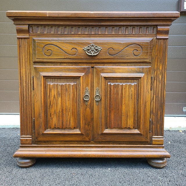 Ethan Allen Royal Charter Oak Nightstand 165016 Chairish