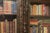 Victorian Carved Oak Breakfront Bookcase, 1870s For Sale - Image 16 of 18
