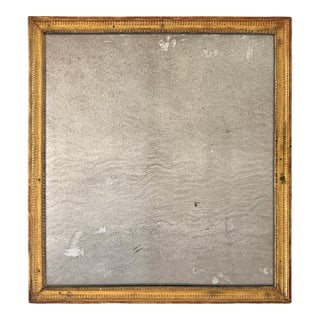 Late 18th-Early 19th Century French Gilt Mirror For Sale