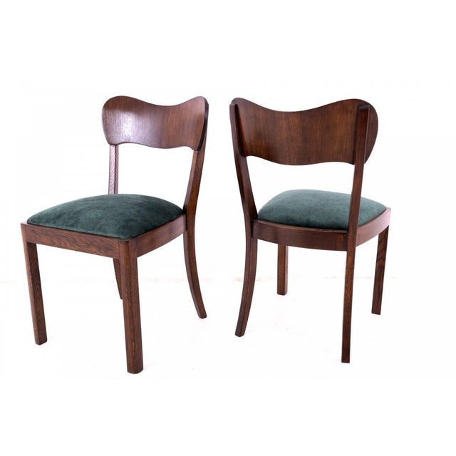 Vintage Polish Art Deco Table Set, 1930s, Set of 5 For Sale - Image 6 of 16