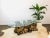 Vintage 1970s Burlwood Driftwood Sculptural Glass Top Coffee Table For Sale In Palm Springs - Image 6 of 11