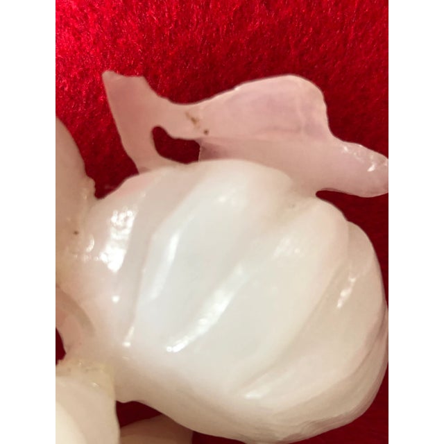 White Chinese Carved Stone Fruit Basket For Sale - Image 8 of 11