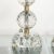 Glass Vintage Pair of Faceted Sphere Table Lamps For Sale - Image 7 of 9