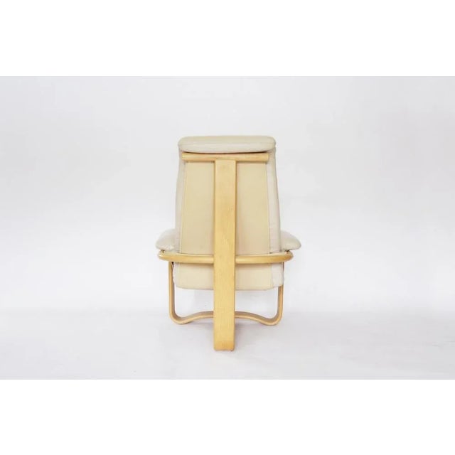 1970s Vintage Scandinavian Beige Manta Lounge Chair by Ingmar Relling for Westnofa, Norway, 1970s For Sale - Image 5 of 10