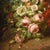 Étienne Léon Trébutien, Still Life with Flowers in Vase, 1800s, Oil on Canvas For Sale - Image 4 of 11