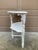 Late 19th Century American Victorian White Painted Walnut Side Table For Sale - Image 9 of 10