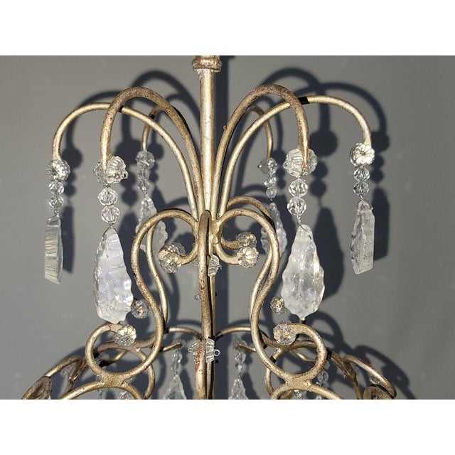 2020s 3-Light Small Chandelier by Mario Lighting Inc For Sale - Image 5 of 8