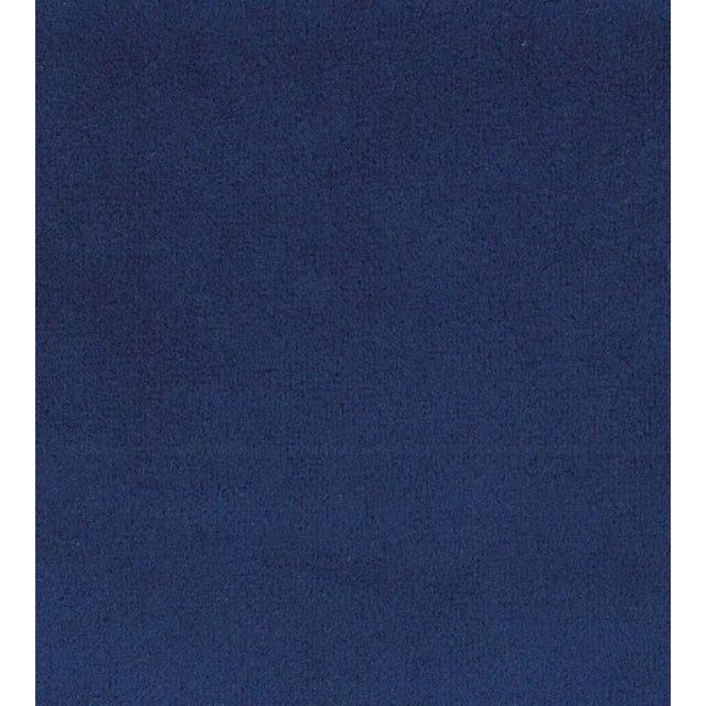 Traditional The House of Scalamandré Bellamy Fabric, Navy For Sale - Image 3 of 3