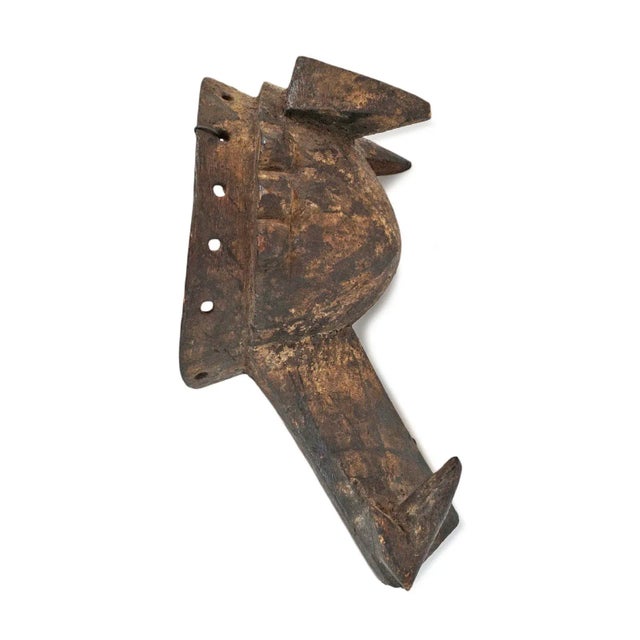 Late 19th Century Vintage Bobo Wild Boar Mask For Sale - Image 5 of 8
