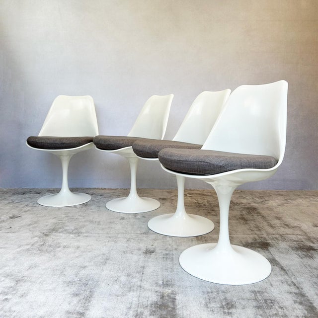 Mid-Century Modern Mid-Century Tulip Chairs by Rudi Bonzanini, 1970s, Set of 4 For Sale - Image 3 of 17