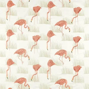 Harlequin Salinas Fabric in Russet/Oyster