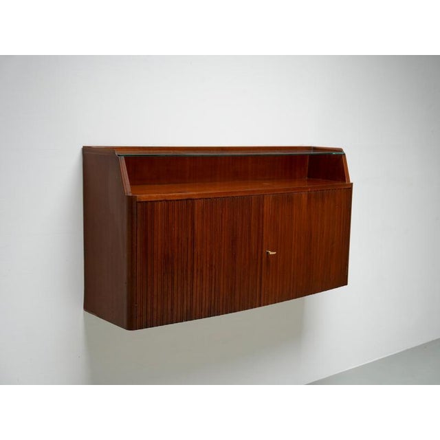 Wall-Mounted Sideboard by Paolo Buffa for Serafino Arrighi, Italy, 1950s For Sale - Image 6 of 12