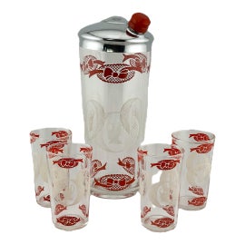 Example of Hazel-Atlas Cocktail Shakers