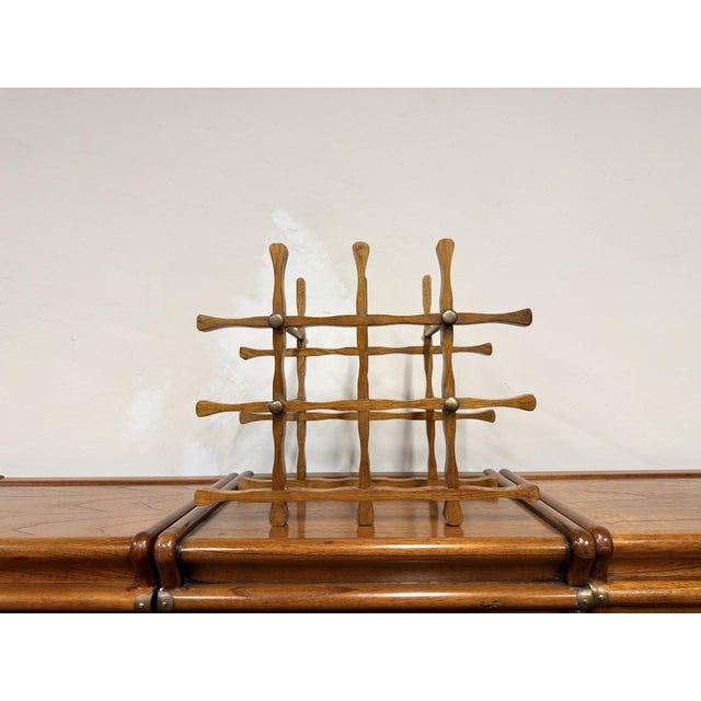 Wine Rack for Bookshelf from Globe Wernicke For Sale - Image 3 of 8