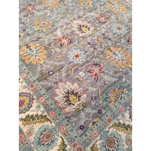 Hand-Made from India using Wool Care Instructions: Professional Clean