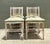 Vintage Distressed Wood Faux Bamboo Spindle Back Chairs - Set of 4 For Sale - Image 4 of 18